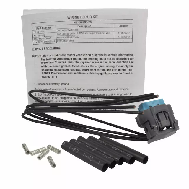 Wire Assembly - Ford (8U2Z-14S411-NA)