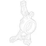 2183320600 - : Steering Knuckle for Mercedes-Benz: CLS63 AMG S, E63 AMG, E63 AMG S Image