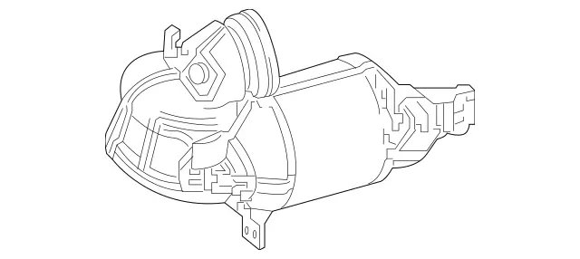 2561405101 - Exhaust System: Exhaust Gas Line for Mercedes-Benz Image