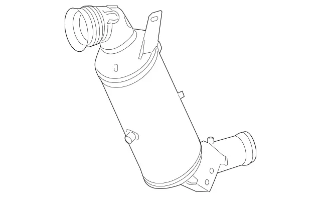 2124900056 - : Catalytic Convert System for Mercedes-Benz: E250 Image