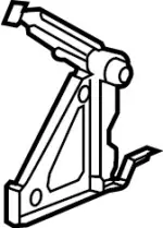 654015NN0B - : Hinge for INFINITI: QX50, QX55 Image