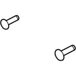 W703879S300 - : 2012-2018 Ford Focus - Bumper Bracket Bolt for Ford: Focus Image