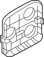 284534AF0D - Body: Mount Bracket for INFINITI: QX50, QX55 Image