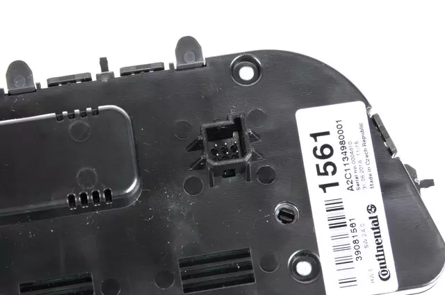 39081561 - : Jet Black Heating and Air Conditioning Control Panel for Buick: Encore Image