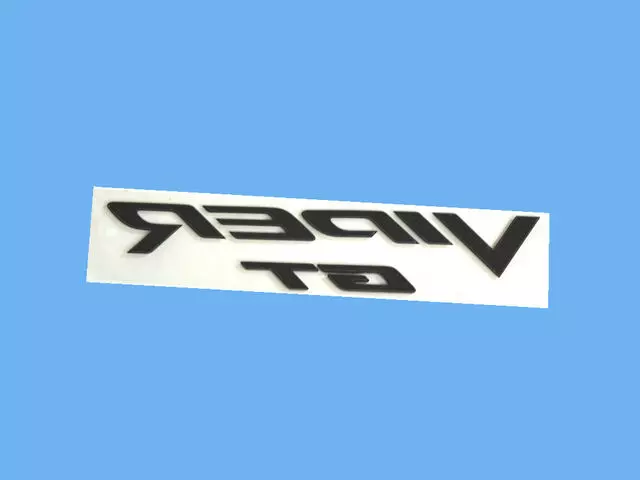 Nameplate - Mopar (5ZB98RXFAA)