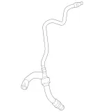 2215016784 - : Hose for Mercedes-Benz Image