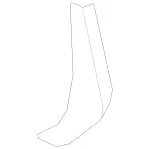 2078852223 - Attachment Parts: Cover, Bumper Area for Mercedes-Benz Image