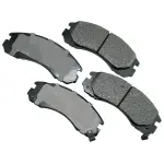 ACT530 - : Akebono ProACT Ultra Premium Ceramic Disc Brake Pad Kit for AKEBONO Image