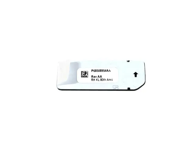 68508954AA - Exterior Ornamentation: Front Door Nameplate, Right for Mopar Image