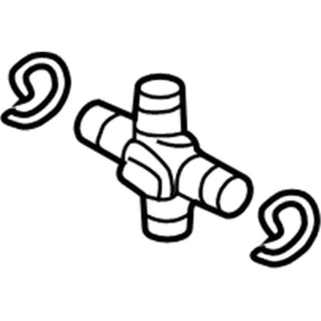 TX13315 - Front Drive Axle: Universal Joints for Ford Image