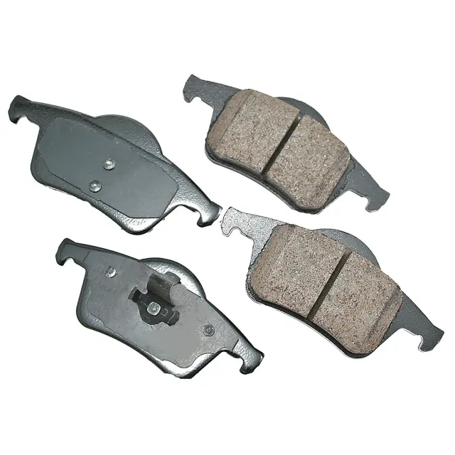 EUR795 - : Akebono EURO Ultra Premium Ceramic Disc Brake Pad Kit for AKEBONO Image