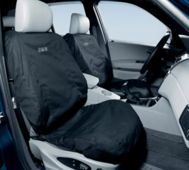 82110009304 - Interior: Easy-On/ Easy-Off Seat Savers - Black for BMW: X3 Image