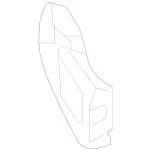 1718852437 - Attachment Parts: Impact Absorber for Mercedes-Benz: SLK280, SLK300 Image