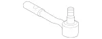 2303300403 - Steering: Tie Rod for Mercedes-Benz: CL500, CL55 AMG, SL500, SL55 AMG, SL550, SL600, SL63 AMG, SL65 AMG Image
