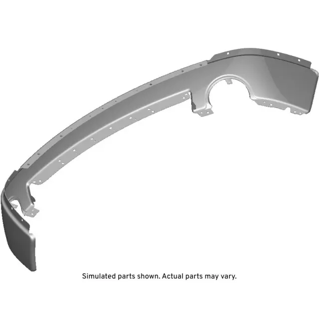15901505 - : Front Bumper Impact Bar for GMC: Sierra 1500, Sierra 2500 HD, Sierra 3500 HD Image