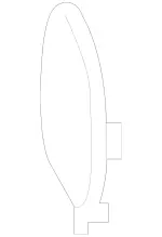 21788558009999 - Body: Tow Bracket Cover for Mercedes-Benz Image