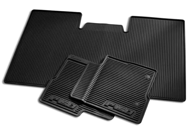 9L3Z1613300HA - Interior: Floor Mats, All Weather for Ford: F-150 Image