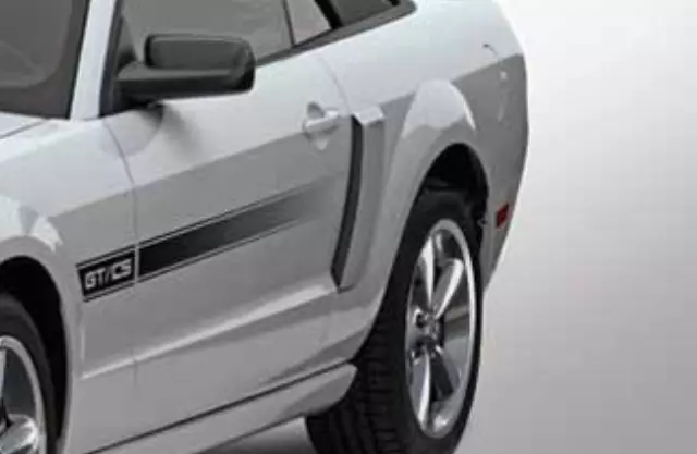 6R3Z63424A62AA - Exterior: Exterior Trim, Side Scoops, Primed for Ford: Mustang Image