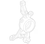 2123321000 - : Steering Knuckle for Mercedes-Benz: E250, E350, E550 Image