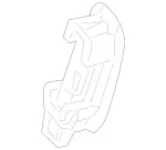 2218200601 - Rear Doors: Interior Lamp for Mercedes-Benz Image