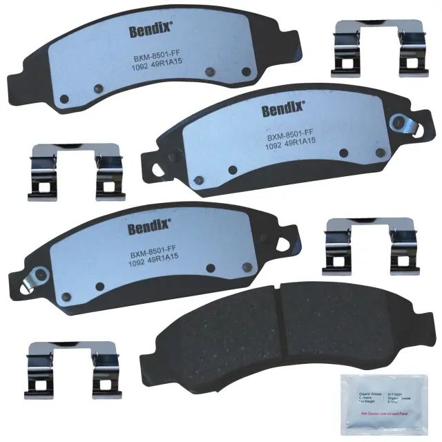 PBD1092 - : BENDIX Fleet MetLok Police Disc Pad for BENDIX Image
