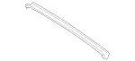 2517800013 - Body: Drip Rail for Mercedes-Benz Image