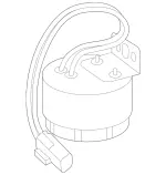 15424323 - Electrical: Horn for Mercedes-Benz Image