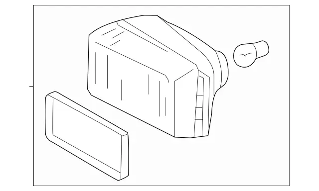 1698201556 - Electrical: Fog Lamp Assembly for Mercedes-Benz Image