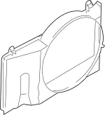 21476AL500 - Cooling System: Fan Shroud for Infiniti Image