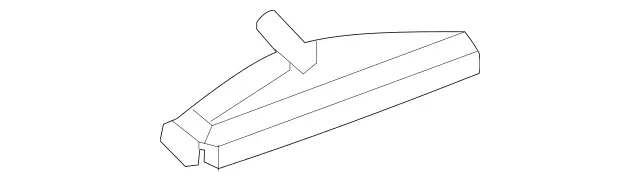 1678250000 - Panelling: Light Guide for Mercedes-Benz: GLE350, GLE450, GLE450e, GLE53 AMG, GLE580, GLE63 AMG S, GLS450, GLS580, GLS63 AMG, Maybach GLS600 Image image