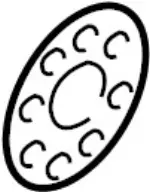 12333F6500 - Engine: Flywheel Plate for Infiniti Image