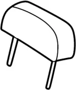 864303W804 - : Headrest for Infiniti Image