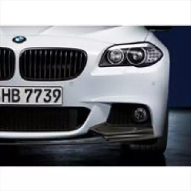 51192219338 - Exterior: 2014-2016 BMW Carbon Fiber Front Splitter for BMW: 528i, 528i xDrive, 535d, 535d xDrive, 535i, 535i xDrive, 550i, 550i xDrive Image