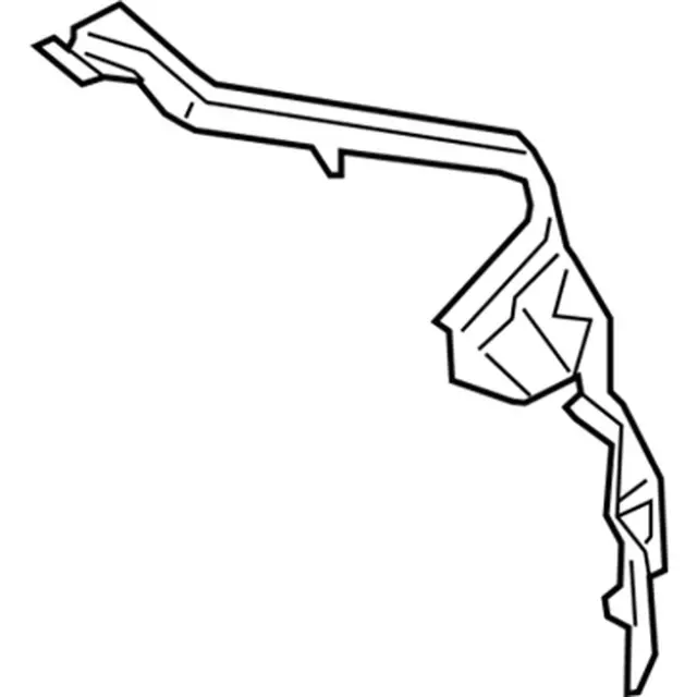 FT4Z5845115C - Body: Gutter for Ford: Edge Image