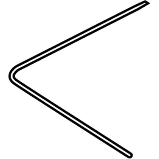 7A2Z9900082A - Body: Upper Seal for Ford: Explorer Sport Trac Image