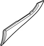 809266WZ0A - Body: Center Panel for INFINITI: QX70 Image