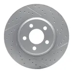 83003066R - : DFC Geoperformance Rotor - Drilled and Slotted for DYNAMIC FRICTION Image