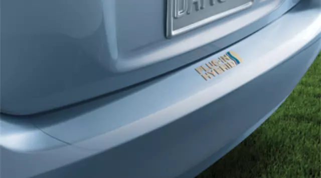PT74747121 - Exterior: Prius Plug-In Rear Bumper Applique | 2012-2015 Prius Plug-In for Toyota: Prius, Prius Plug-In Image