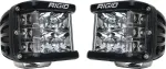 262213 - : D-SS PRO Side Shooter, Spot Optic, Surface Mount, Black Housing, Pair for Rigid Industries Image