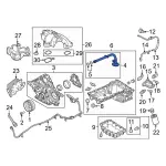 LC3Z6622A - Engine: Oil Pick-Up for Ford Image