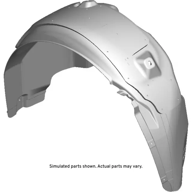 95154598 - Body: Wheelhouse Liner for Chevrolet: Cruze, Cruze Limited Image