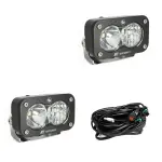 547803 - : S2 Sport Black LED Auxiliary Light Pod Pair for Baja Designs Image