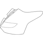 F1EZ13405FB - : Tail Lamp Assembly for Ford Image
