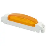 46903 - : SuperNova® Thin-Line LED Clearance Marker Lights, White Body - Amber Lens for Grote Lighting Image
