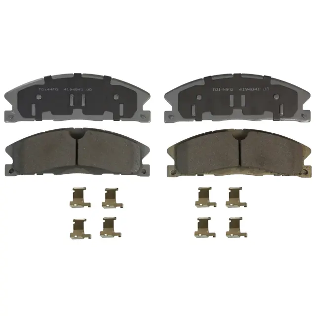QC1611B - Brakes &amp; Brake Parts: Wagner ThermoQuiet QC1611B Front Disc Brake Pad Set Ceramic for WAGNER BRAKE Image