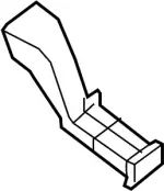 279303KA0A - Body: Center Duct for INFINITI: JX35, QX60 Image image