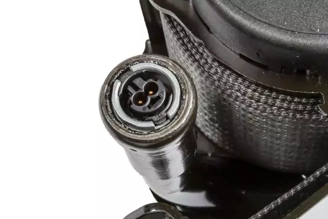 Jet Black Passenger Seat Belt with Retractor and Pre-Tensioner - GM (19332648)