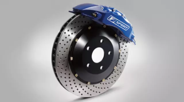 PTR0953090 - Serviceable Components: F-Sport Left Front Rotor for Lexus: GS350, GS450h, GS460, IS F, IS250, IS350 Image