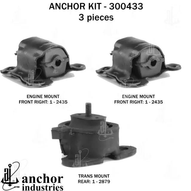 300433 - Engines &amp; Components: Anchor Engine Mount Kit for Anchor Image