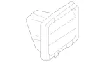 247830100264 - Side Walls: Vent Flap for Mercedes-Benz Image